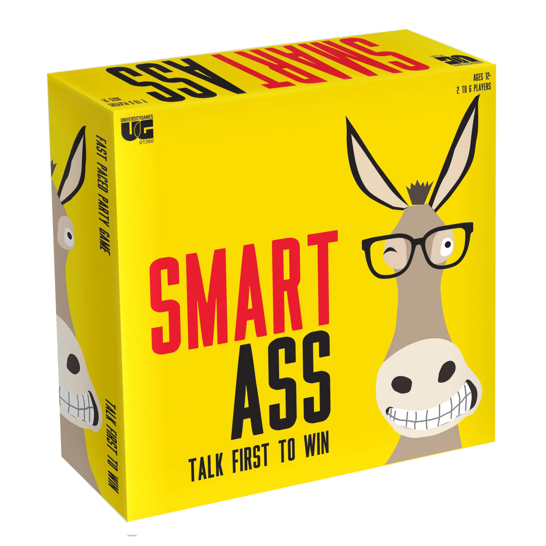 University Games Smart Ass Board Game | BOX-01360