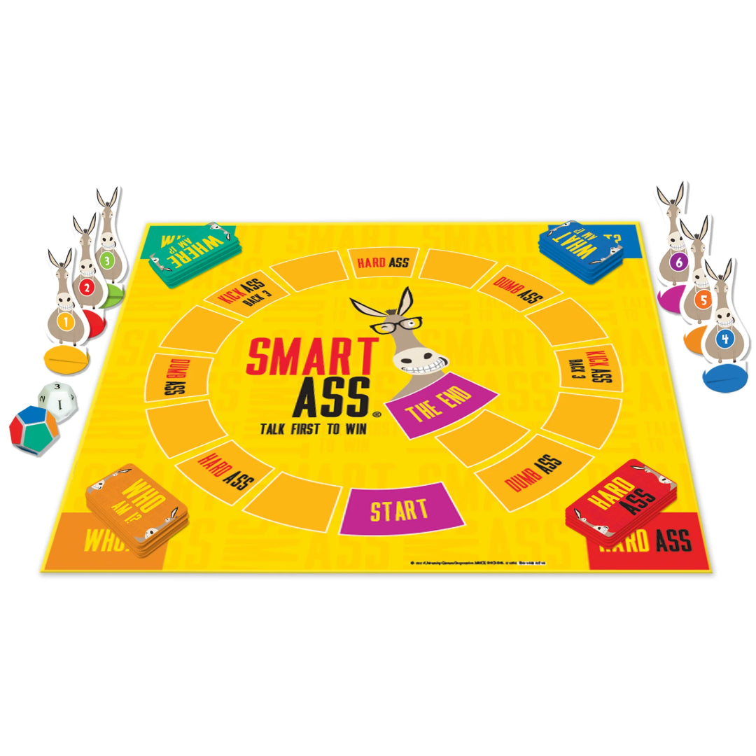 University Games Smart Ass Board Game | BOX-01360