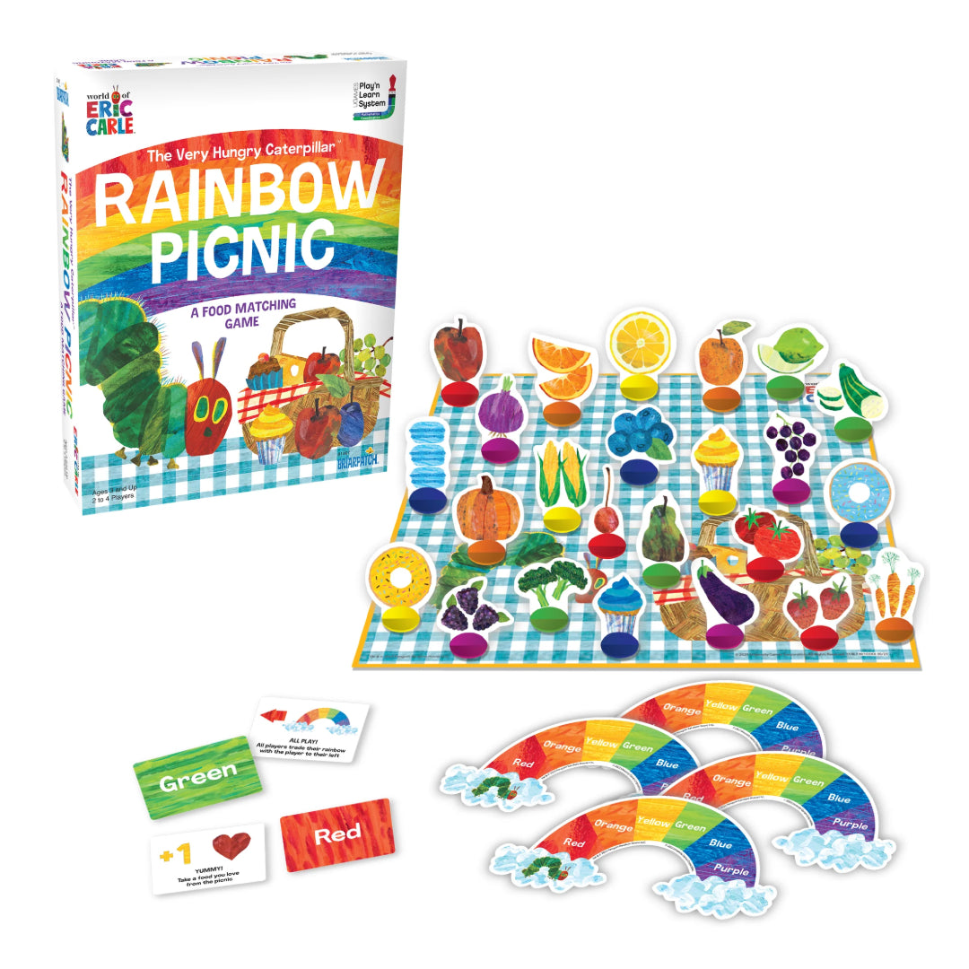 The Very Hungry Caterpillar Rainbow Picnic Game | U01467