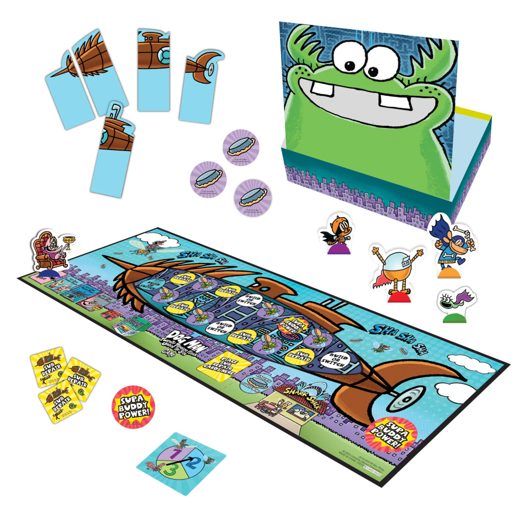 University Games Dogman 20,000 Fleas Under The Sea Board Game | U07013