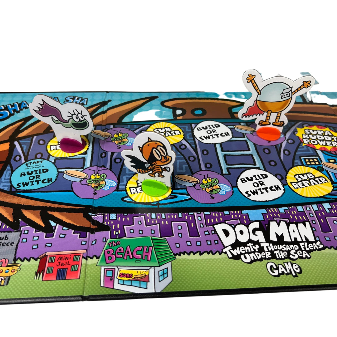 University Games Dogman 20,000 Fleas Under The Sea Board Game | U07013