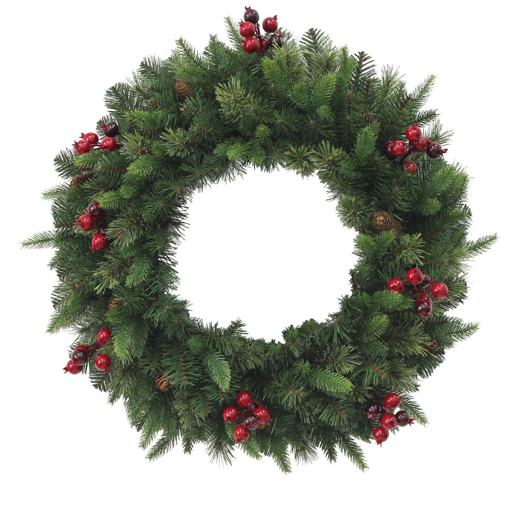 Puleo Rutland Pine Wreath - 60cm | P7008-24WBCN