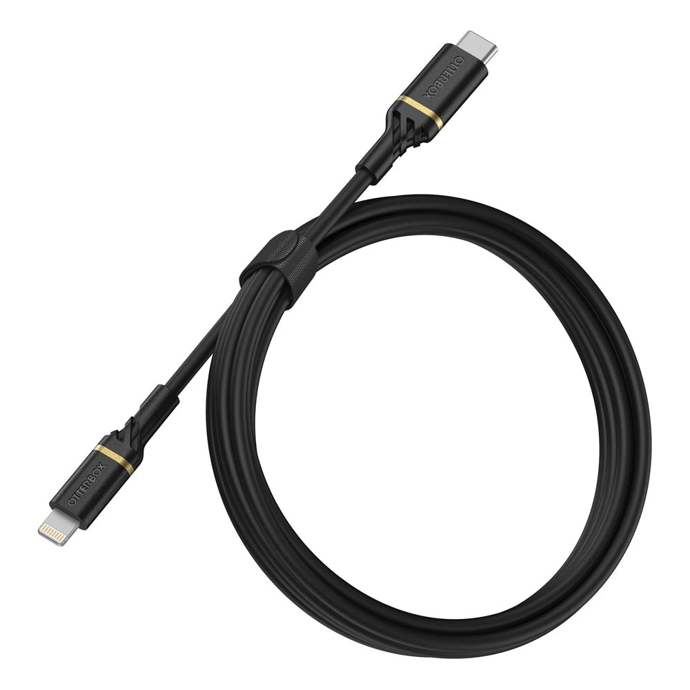 OtterBox USB-C to Apple Lightning Charging Cable 1 Meter - Black | 78-52551