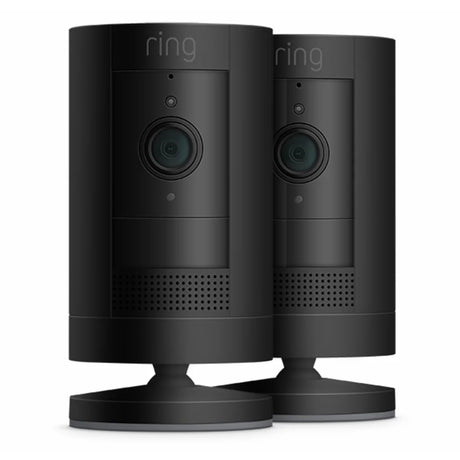 Ring Battery Stick Up Cam Camera 2 Pack - Black | B0CGCH5WTT