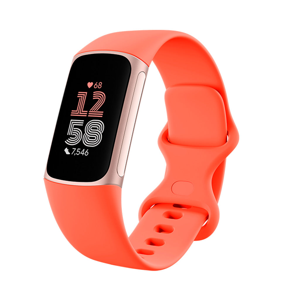 Fitbit Charge 6 Fitness Tracker - Coral / Champagne Gold | 79-GA05184-GB
