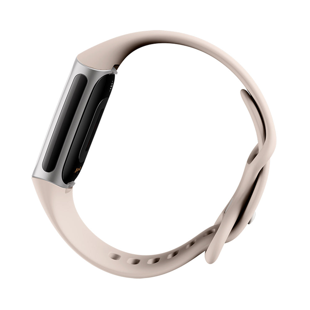 Fitbit Charge 6 Fitness Tracker - Porcelain / Silver | 79-GA05185-GB