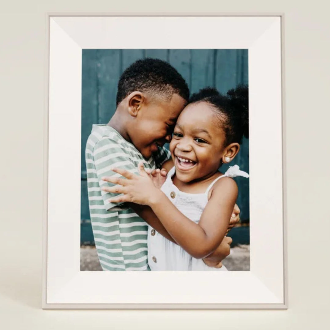 Aura Aspen 12 Inch WiFi Digital Photo Picture Frame - Clay Grey | AF215-MWHT