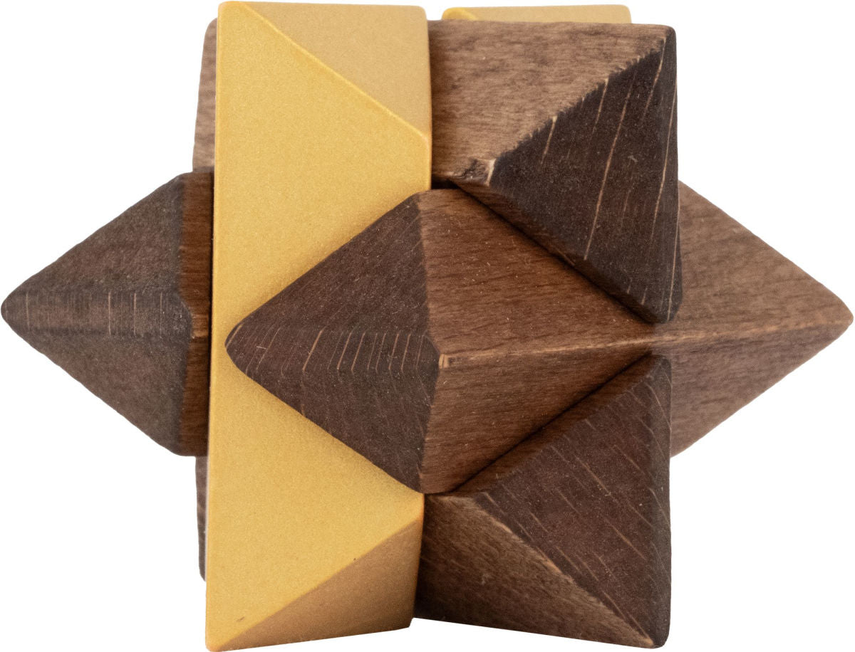 True Genius Lighthouse Flame Wooden Brainteaser Puzzle