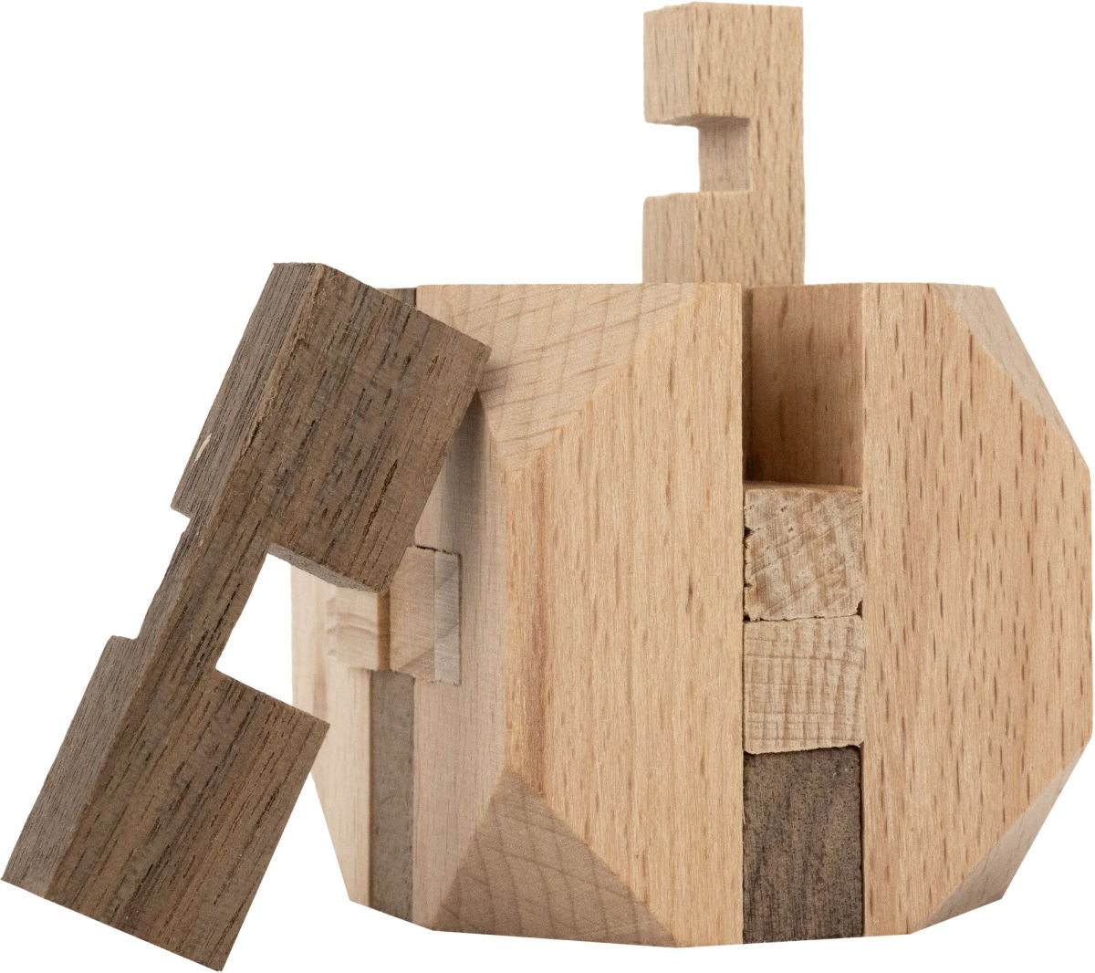 True Genius Mosaic Tile Puzzle Wooden Brainteaser Puzzle