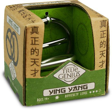 True Genius Ying Yang Brainteaser Puzzle