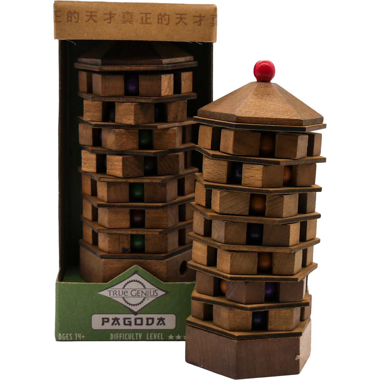 True Genius Chinese Pagoda Puzzle | TG311