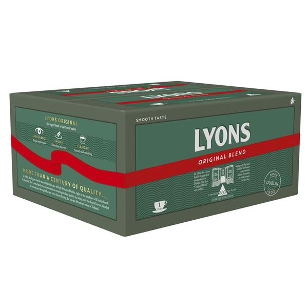 Lyons Original Blend Tea Bags 600 Pack | Irish Tea