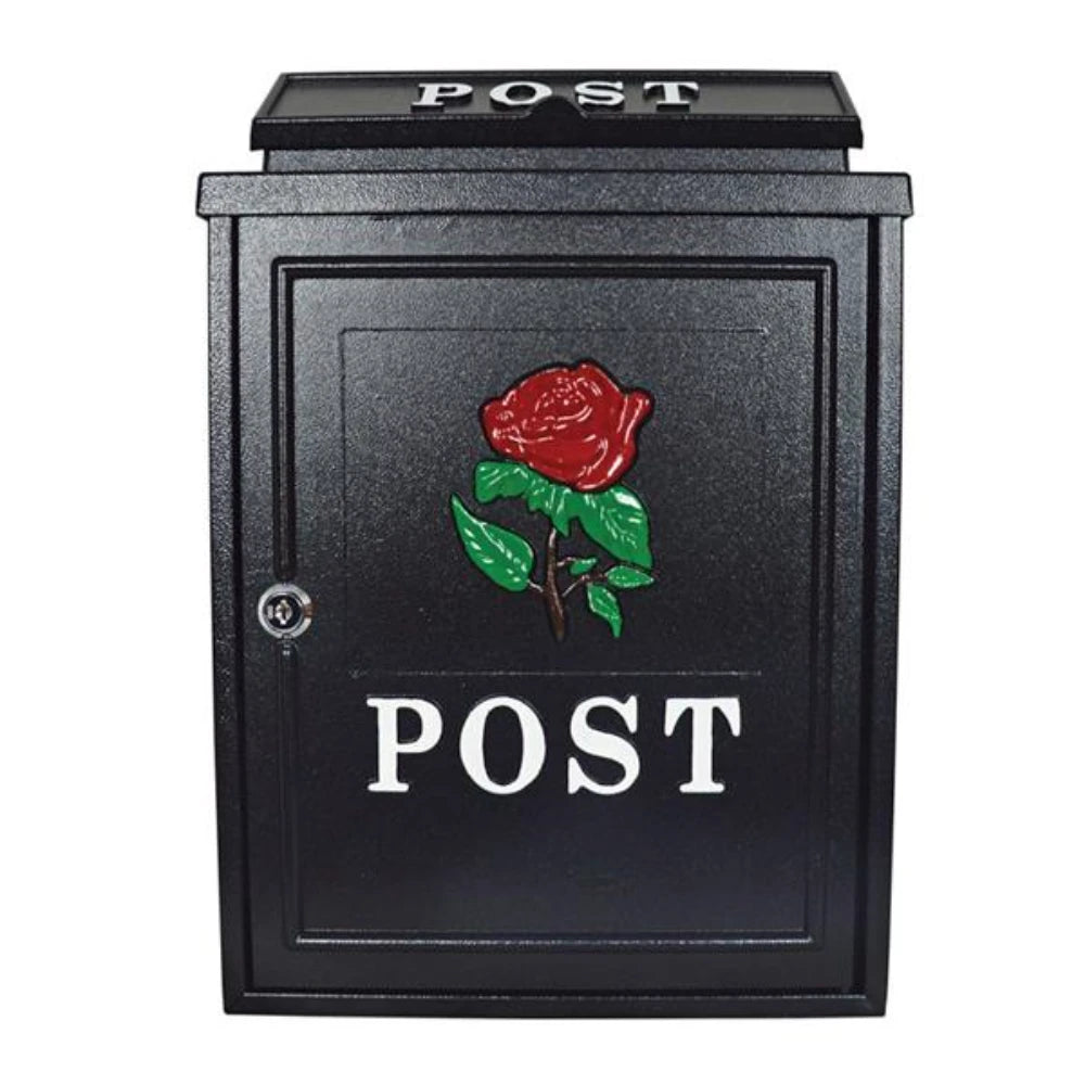 Post Zone Diecast Post Box - Red Rose | 252101