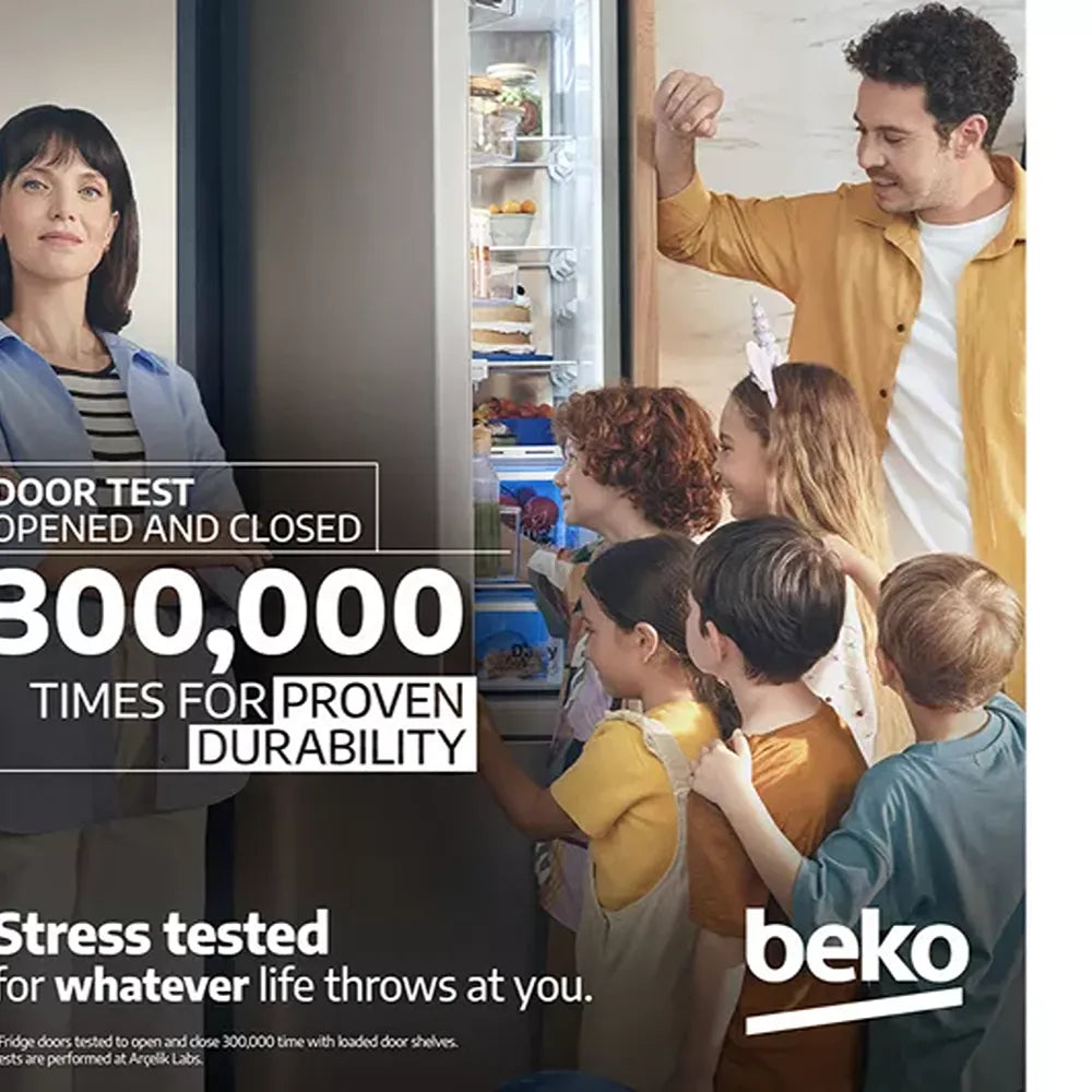 Beko Pro HarvestFresh Integrated 50/50 Fridge Freezer - Sliding Hinge | BCFD4V50