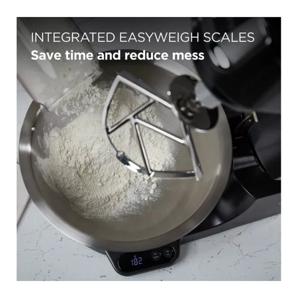 Kenwood Titanium Chef Baker Mixer 1200w - Black | KVC85.004BK