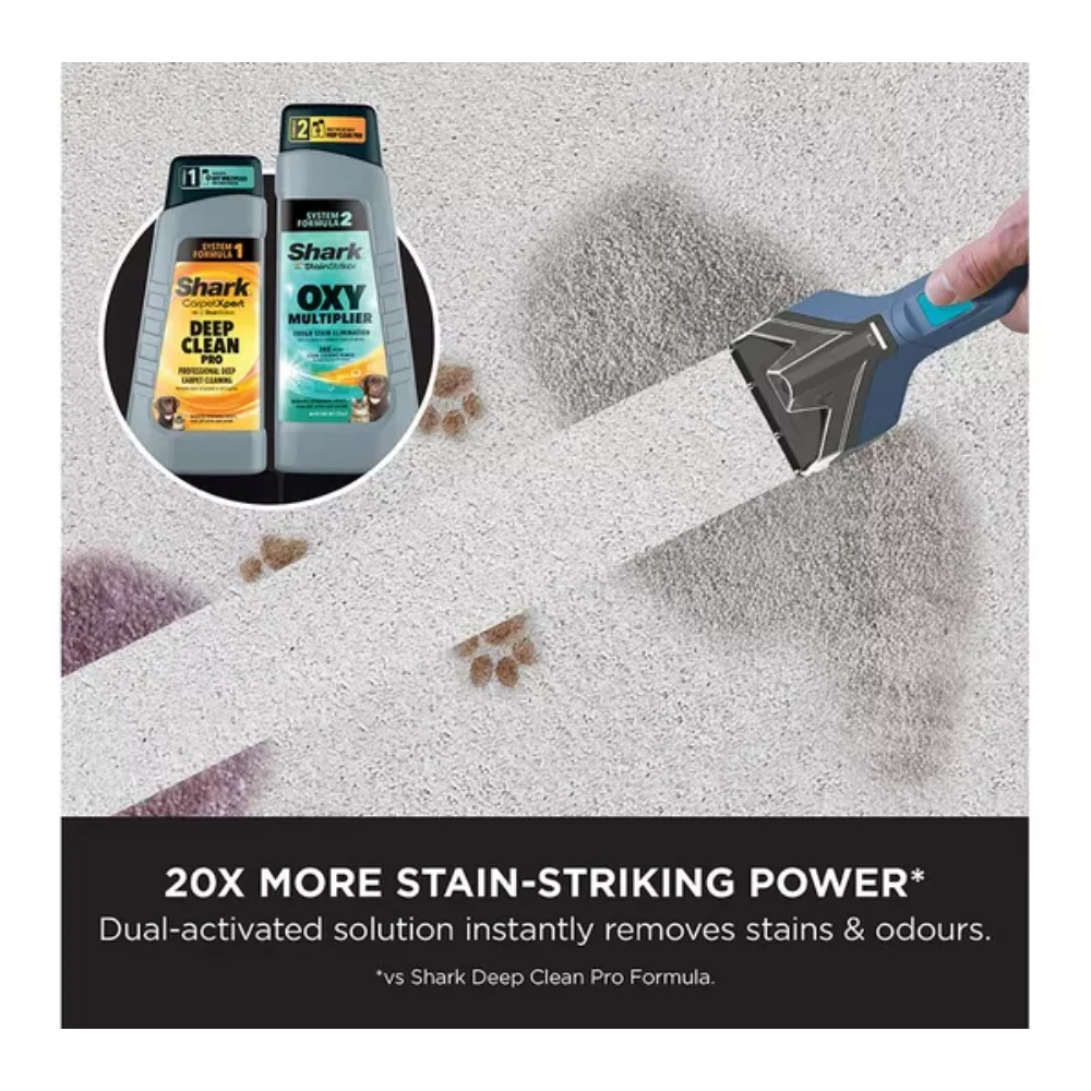 Shark Portable StainStriker Stain and Stain Spot Cleaner - Nordic Blue | PX200UK