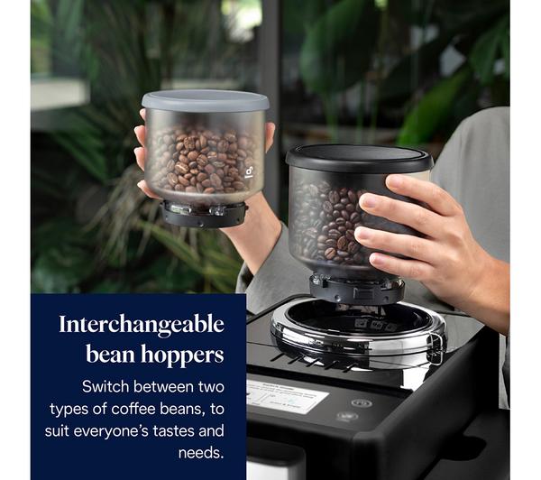 Delonghi Rivelia Bean To Cup Coffee Machine - Black | EXAM440.55.B