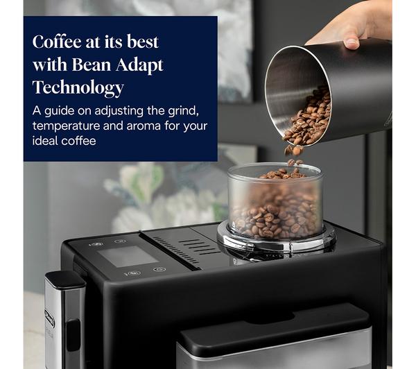 Delonghi Rivelia Bean To Cup Coffee Machine - Black | EXAM440.55.B