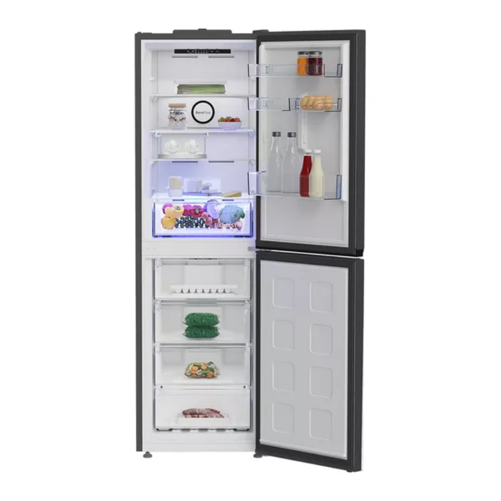 Beko Pro HarvestFresh AeroFlow 50/50 192cm Fridge Freezer - Anthracite | CNG4692VA