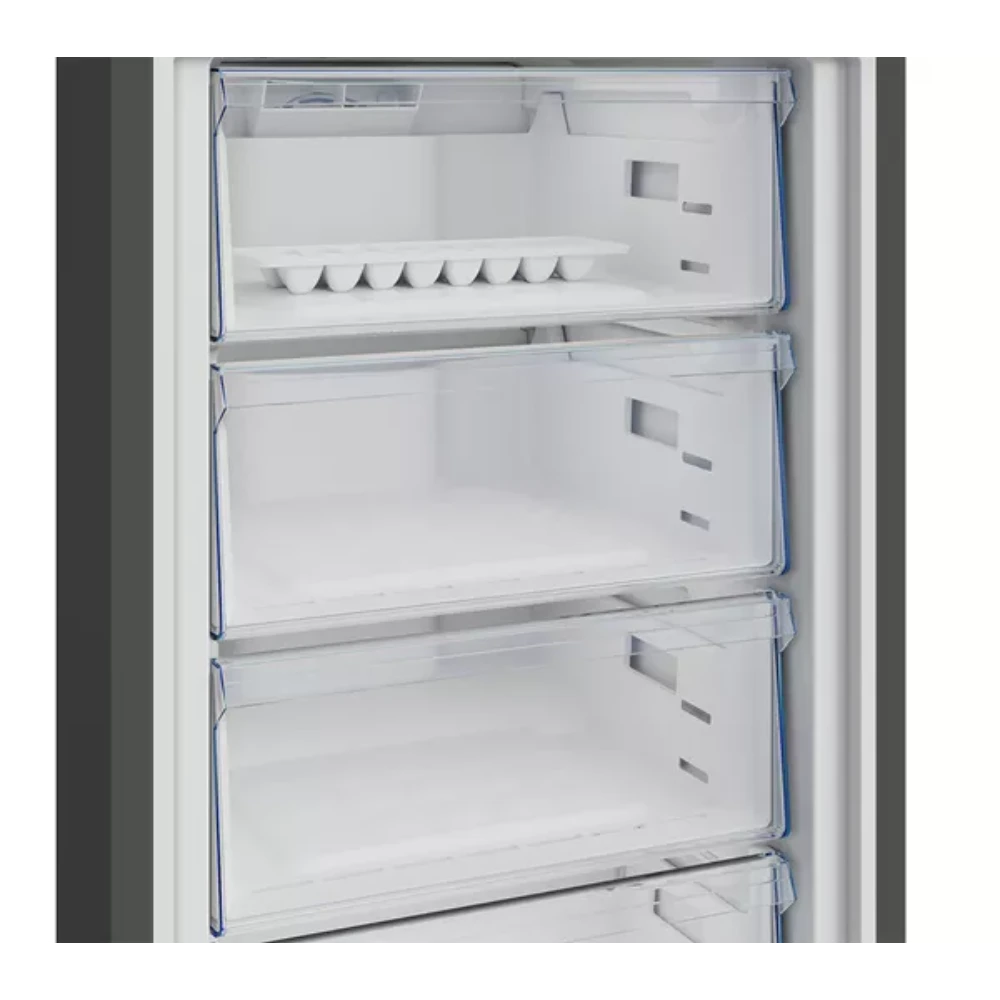 Beko Pro HarvestFresh AeroFlow 50/50 192cm Fridge Freezer - Anthracite | CNG4692VA