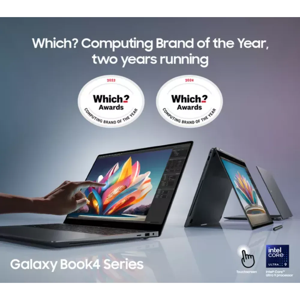 Samsung Galaxy Book4 15.6 Inch Core I3 256GB SSD 8GB RAM - Grey | NP750XGJ-KG1UK