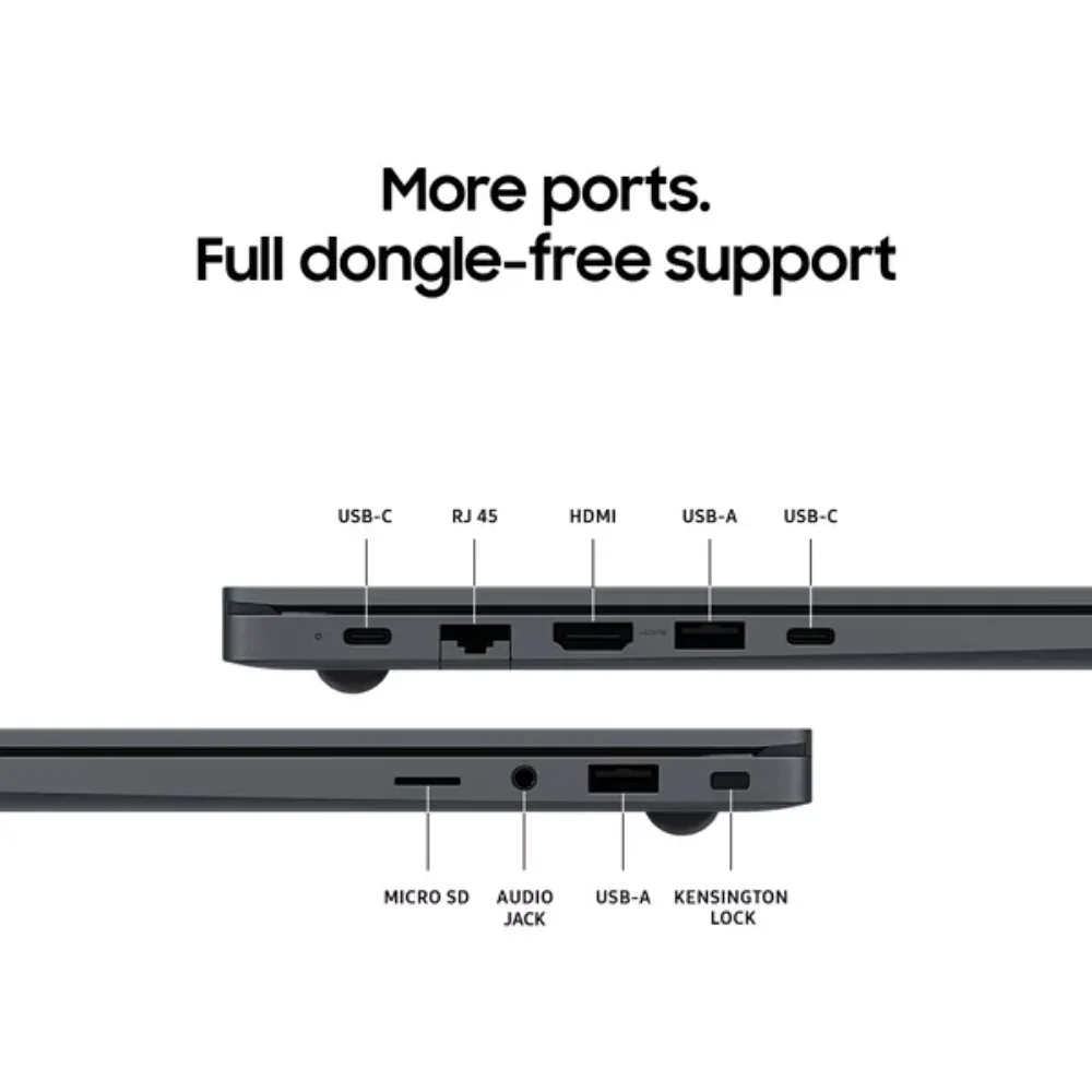 Samsung Galaxy Book4 15.6 Inch Core I3 256GB SSD 8GB RAM - Grey | NP750XGJ-KG1UK