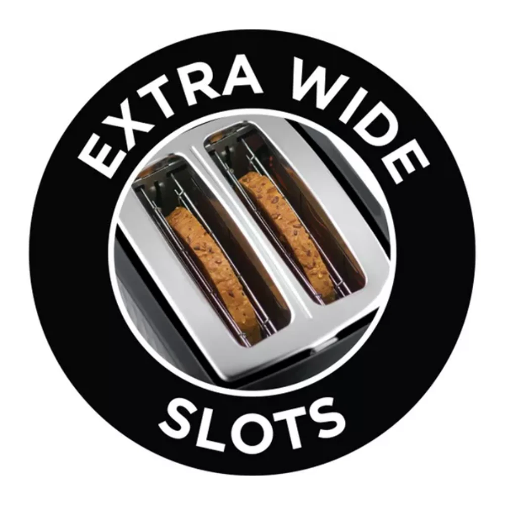 Russell Hobbs Honeycomb 2 Slice Toaster - Black | 26061