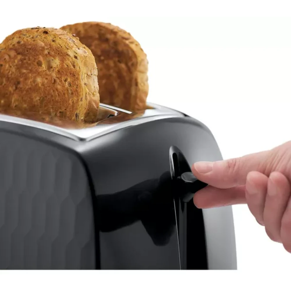 Russell Hobbs Honeycomb 2 Slice Toaster - Black | 26061