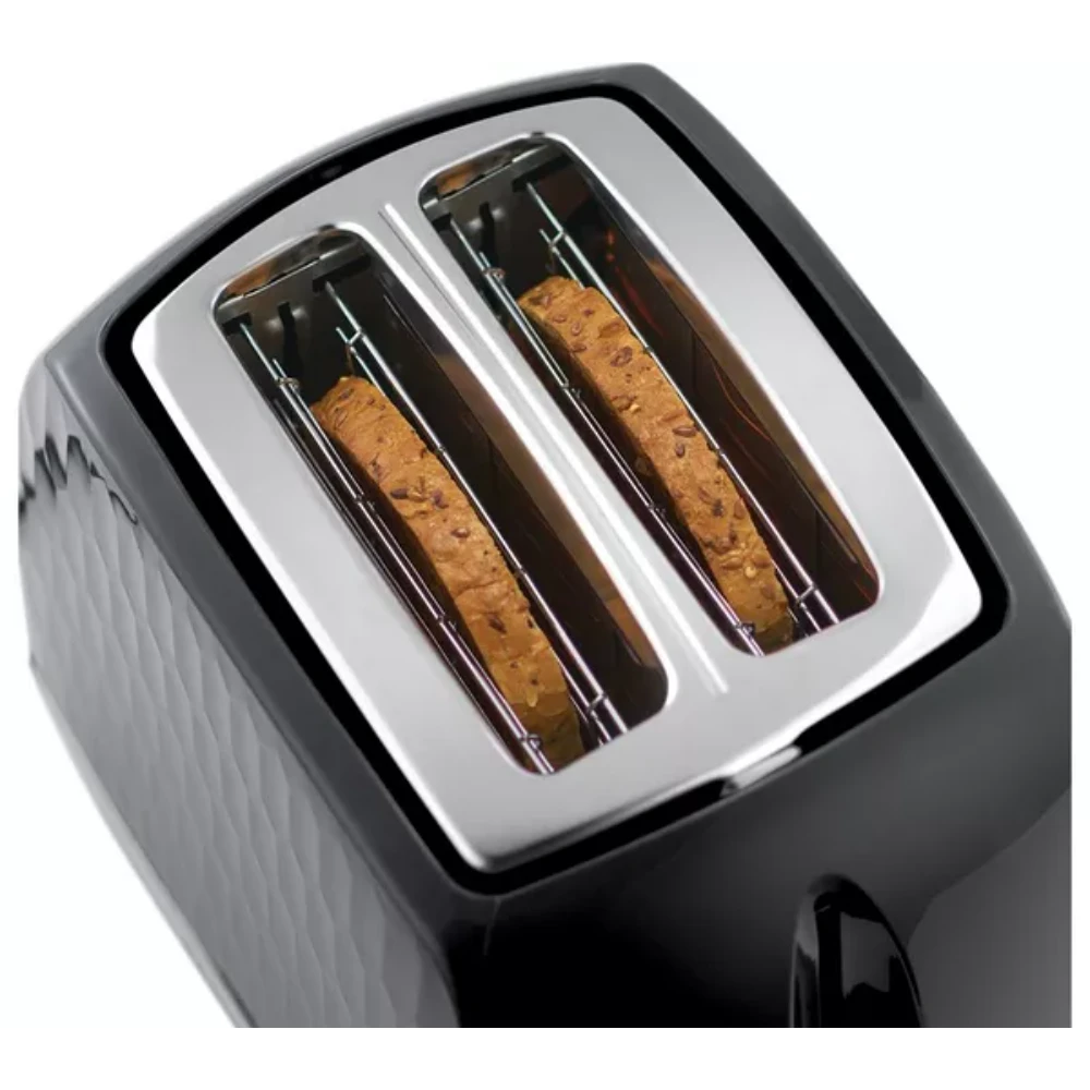 Russell Hobbs Honeycomb 2 Slice Toaster - Black | 26061