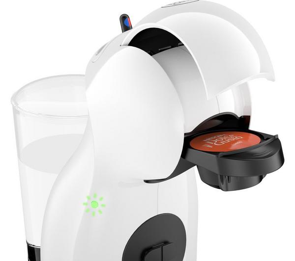 DeLonghi Nescafe Dolce Gusto Piccolo XS Pod Capsule Coffee Machine - White | EDG210.WB