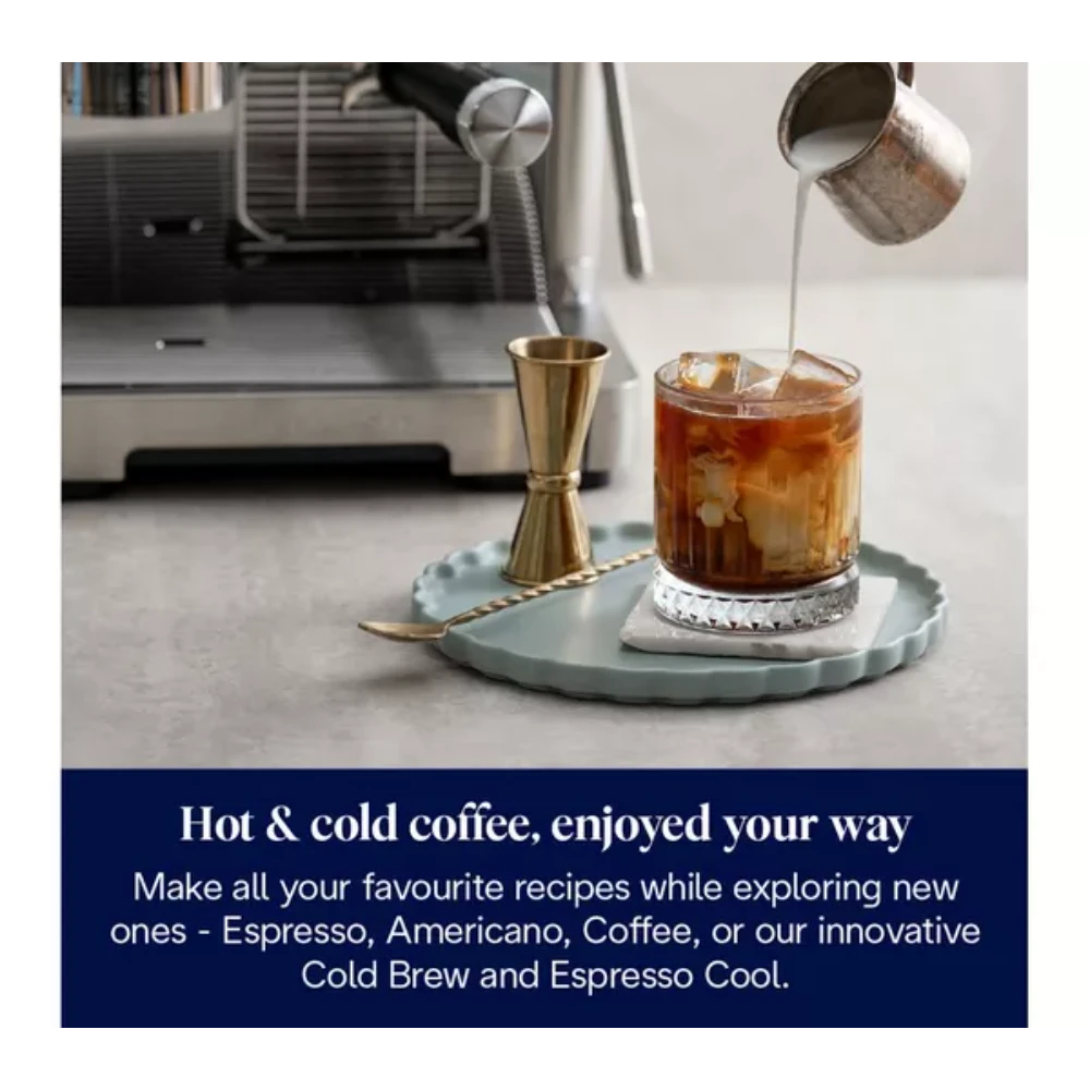 DeLonghi La Specialista Opera Manual Bean to Cup Espresso Coffee Machine Stainless Steel | EC9555.M