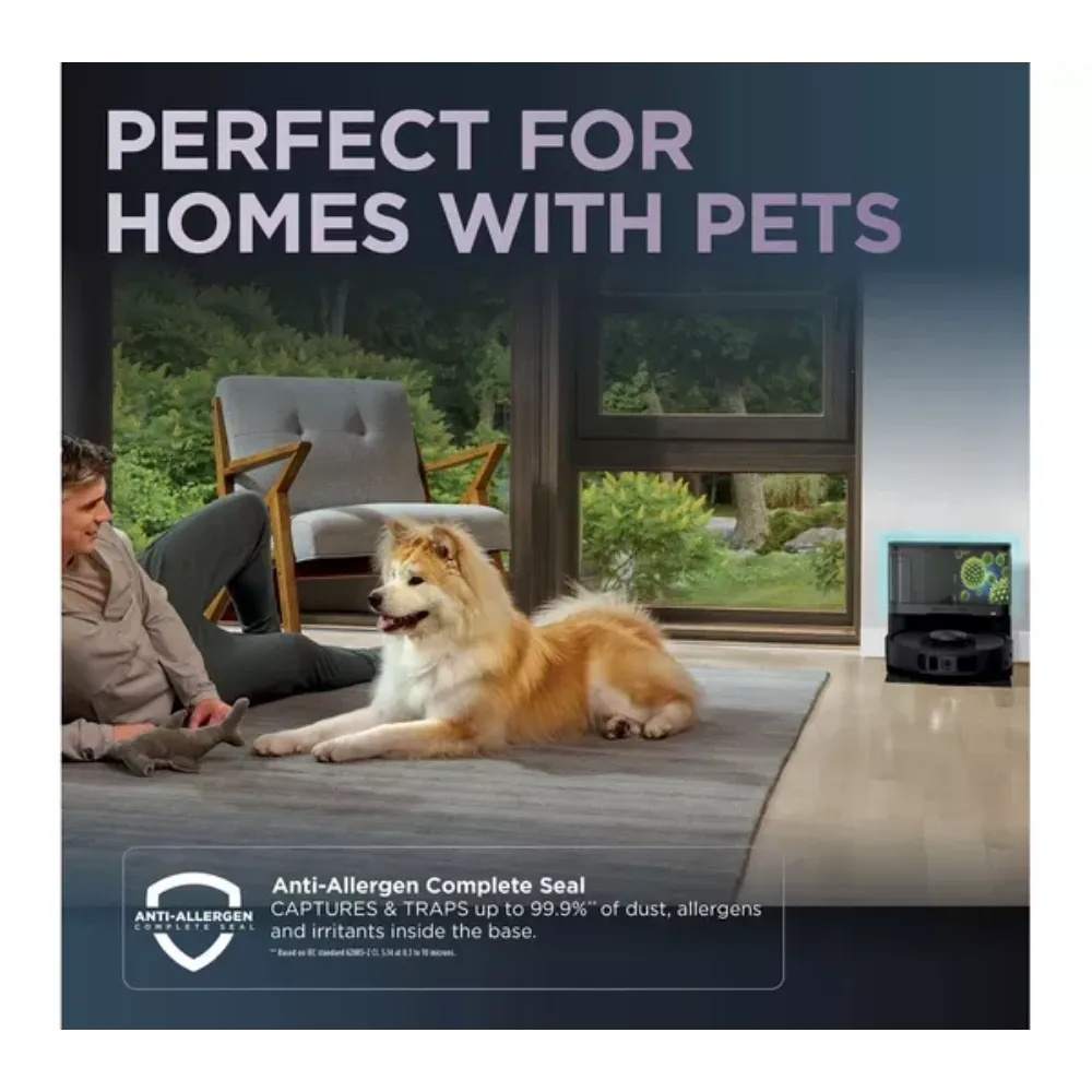 Shark PowerDetect NeverTouch 2 in 1 Self Empty Robot Vacuum & Mop | RV2800YEUK