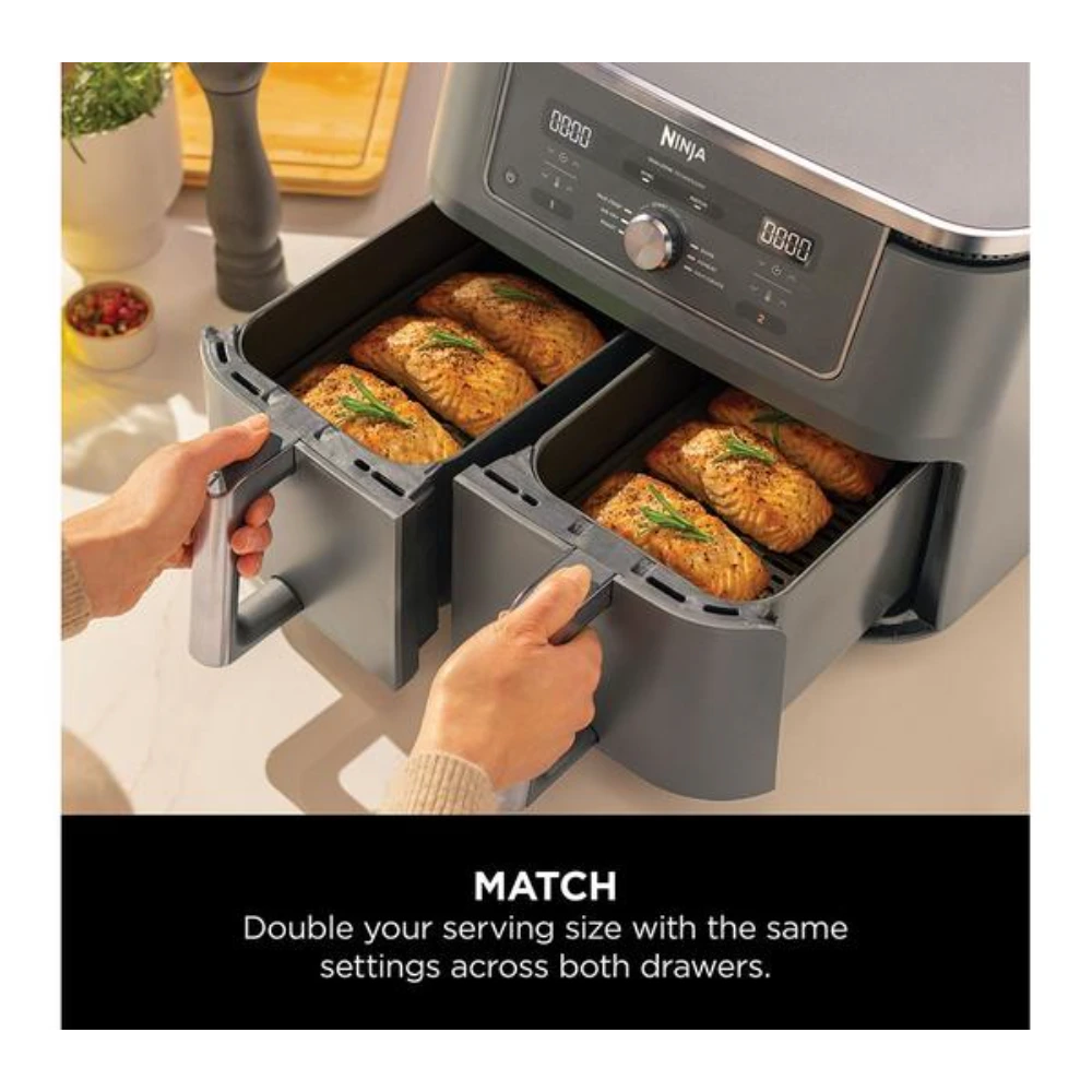 Ninja 9.5 Litre Foodi Max Dual Zone Air Fryer - Black | DZ400UK
