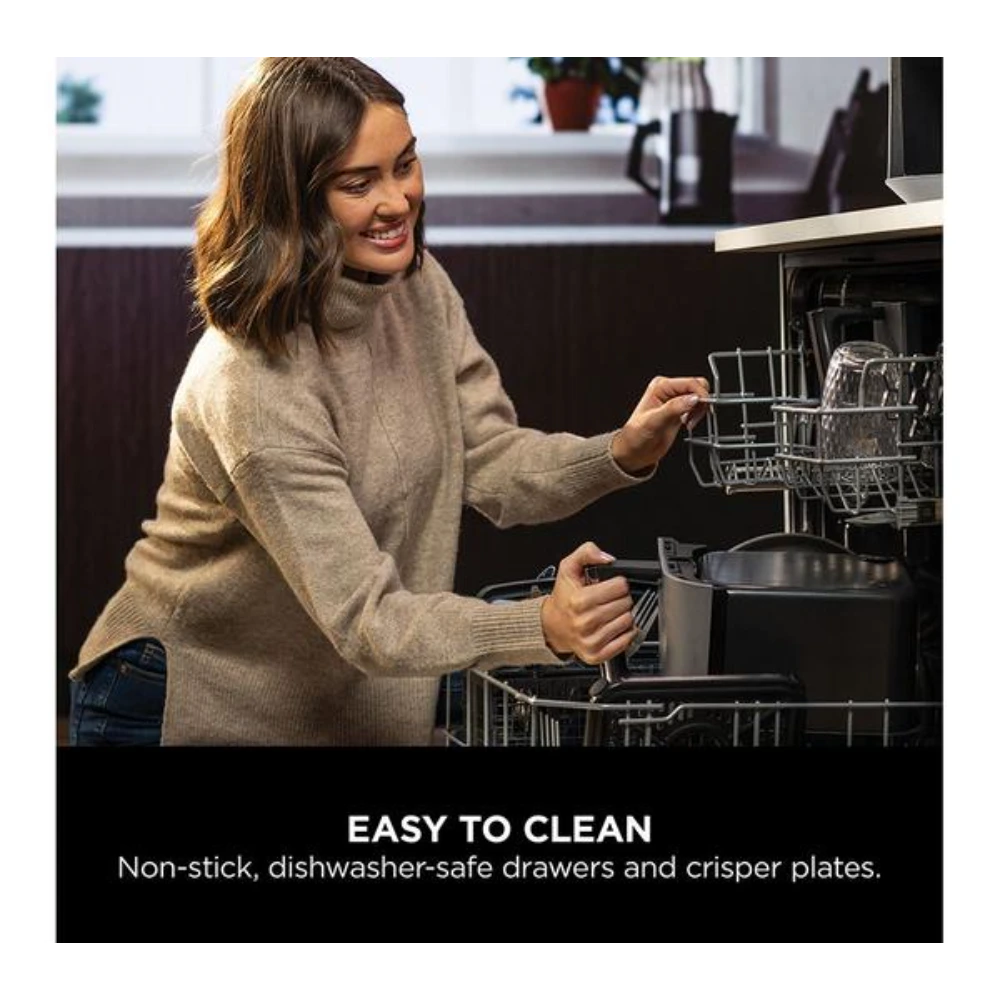 Ninja 9.5 Litre Foodi Max Dual Zone Air Fryer - Black | DZ400UK