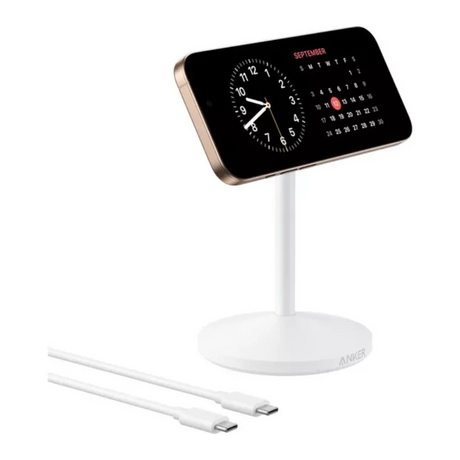 Anker MagGo Wireless Charging Stand 15w - White | A25X1H21