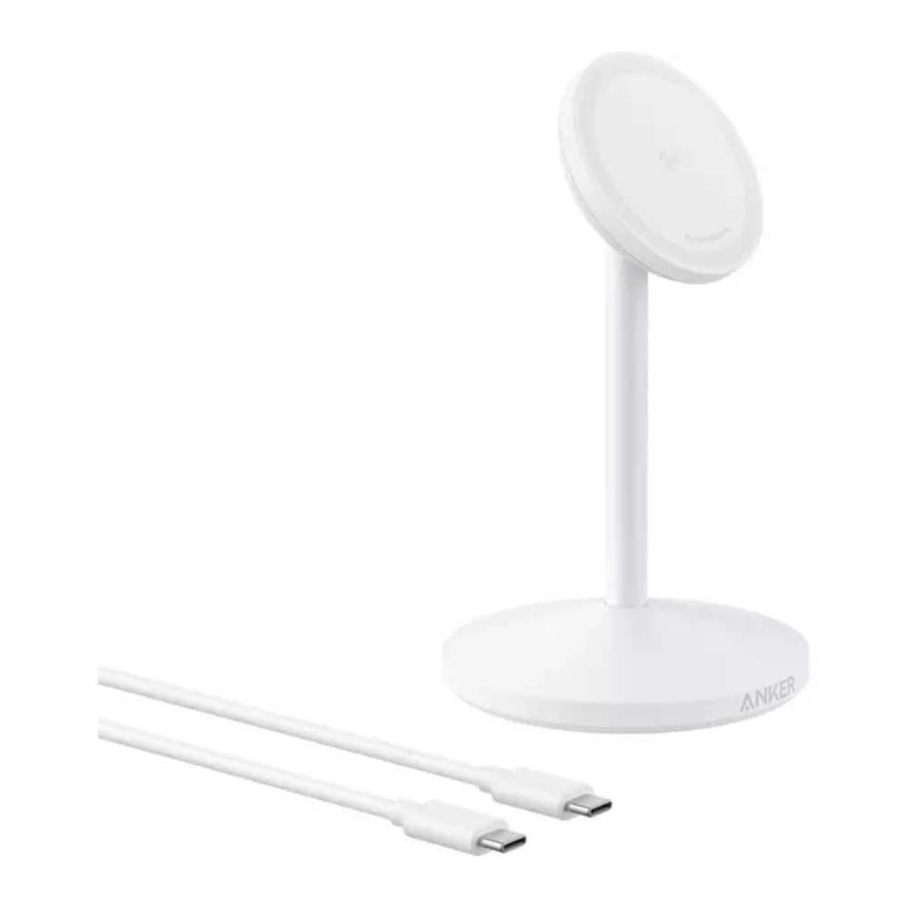 Anker MagGo Wireless Charging Stand 15w - White | A25X1H21
