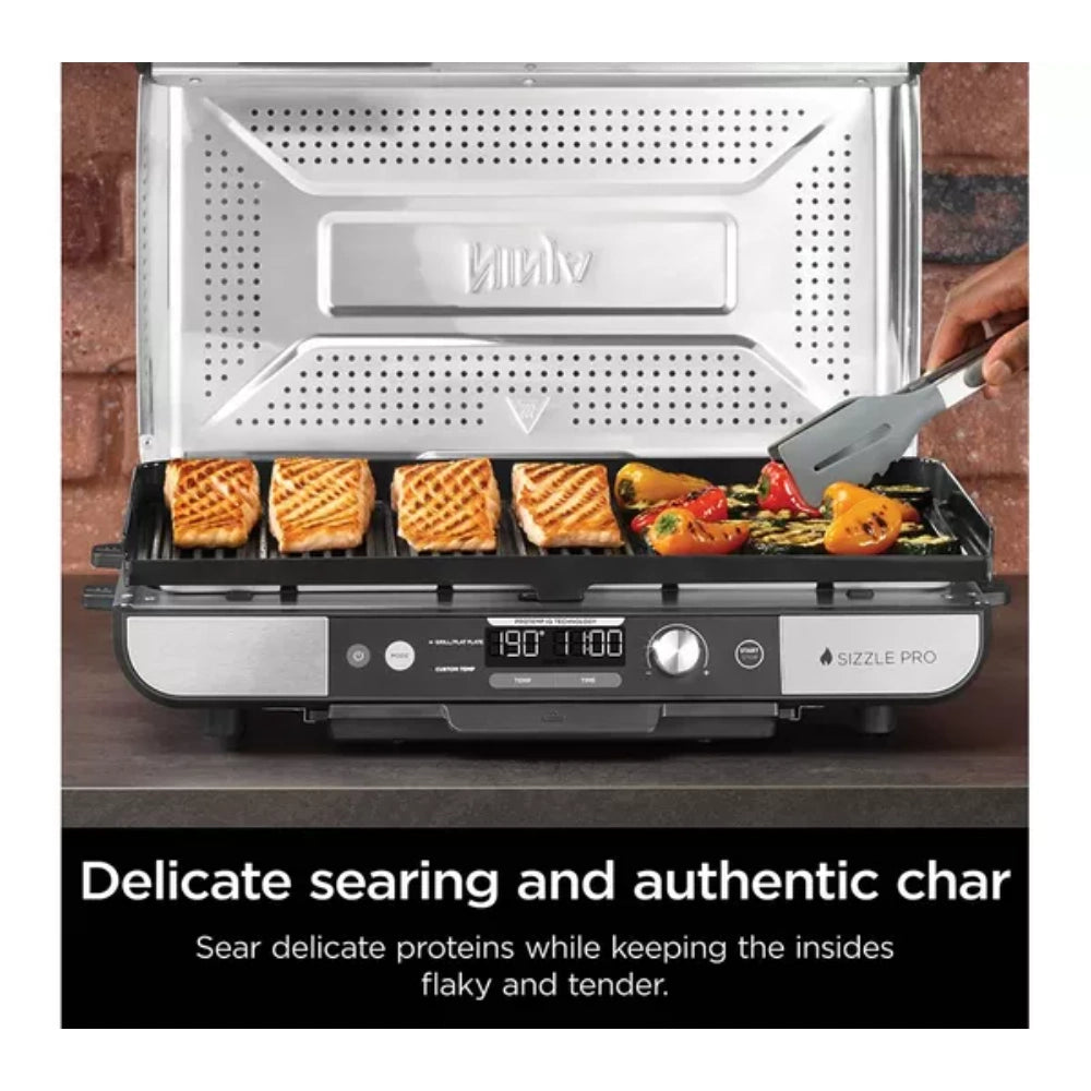 Ninja Sizzle Pro XL Grill and Flat Plate | GX101UK