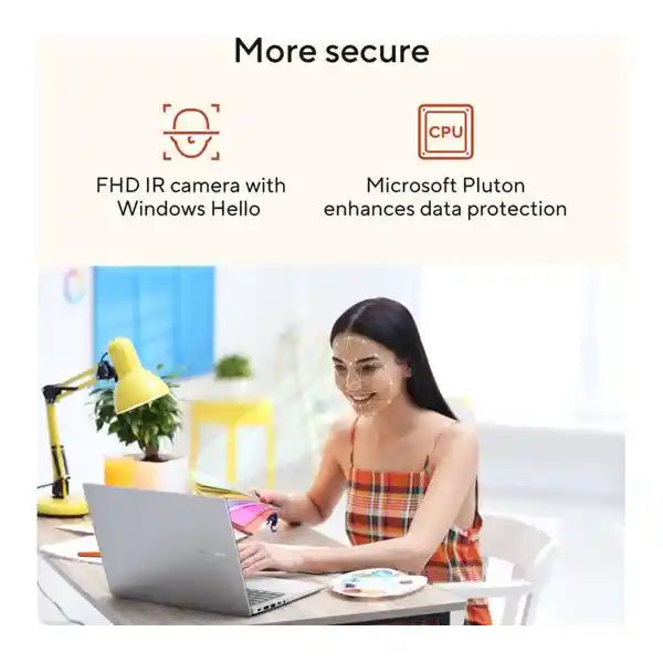 ASUS VivoBook 16 Inch AMD Ryzen 7 Laptop Radeon Graphics 16GB 1TB SSD - Silver | SM1605NAQ-MB028W