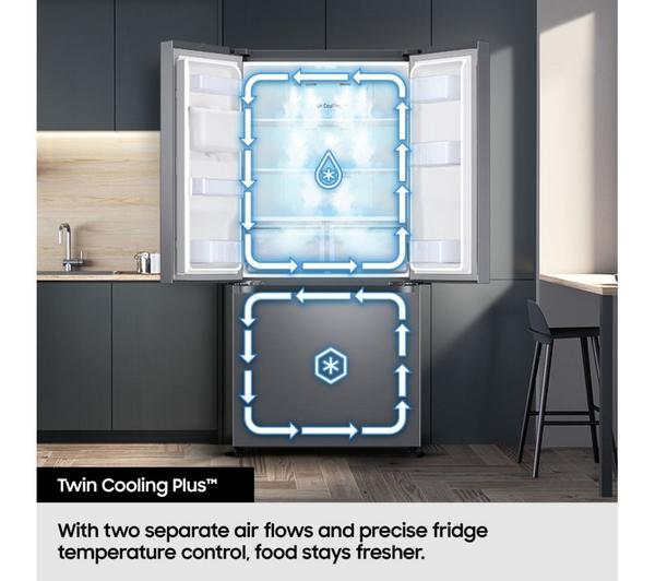 Samsung Series 8 SpaceMax Smart Fridge Freezer - Refined Inox | RF50C510ES9/EU