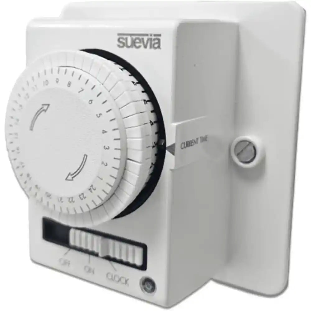 Suevia IMM24F/S 24hr Immersion Heating Timer 16A Flush