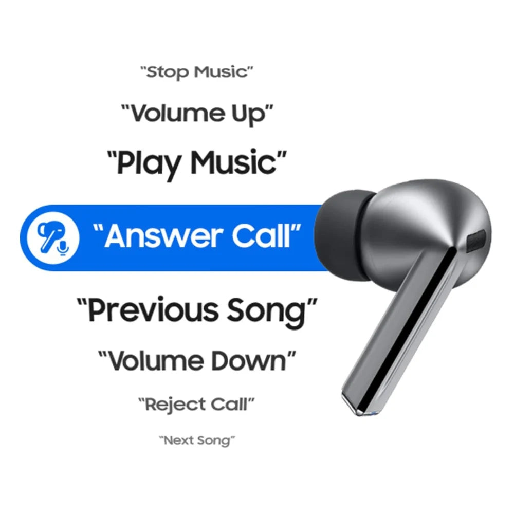 Samsung Galaxy Buds3 Pro In-Ear Wireless Earbuds - Silver | SM-R630NZAAEUA