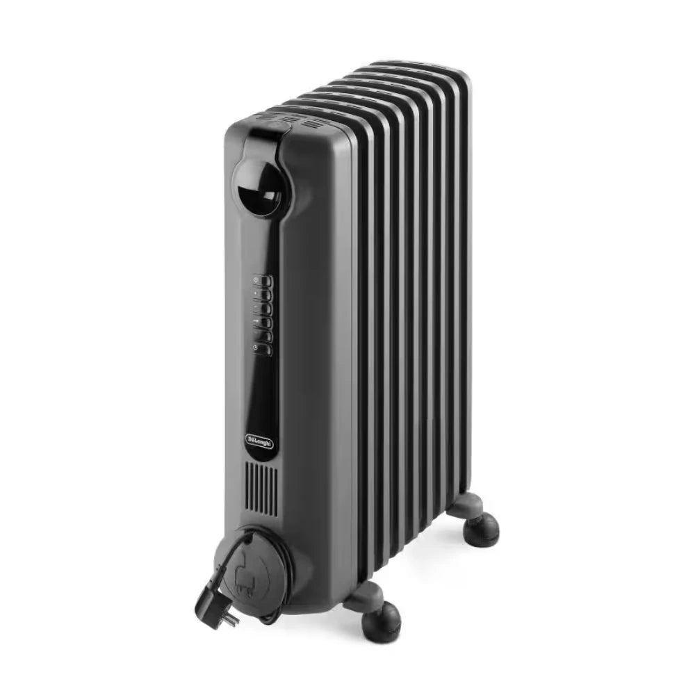 Delonghi Radia S 2kw Oil Filled Radiator with Timer - Dark Grey | TRRS0920E.G