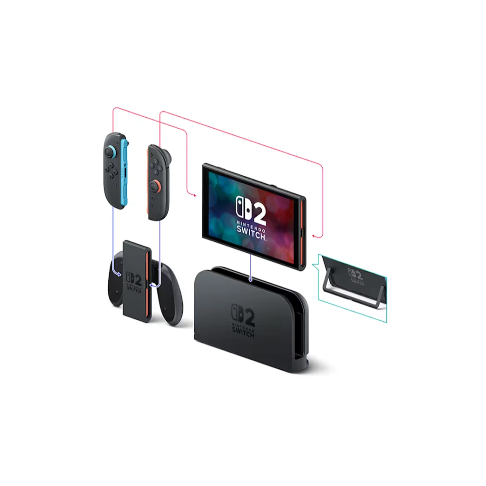 Nintendo Switch 2 Console with Mario Kart World Bundle - Black | 10015921