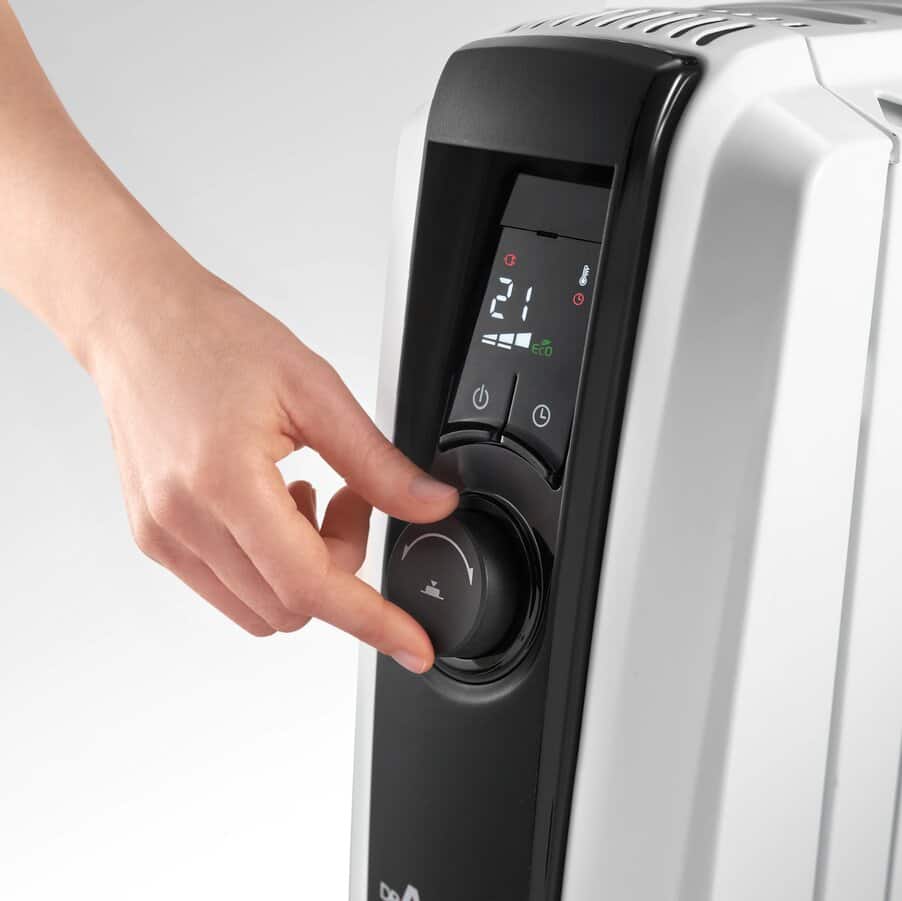 Delonghi Dragon 4 Pro 2kw Radiator with Timer - White | TRDX40820E