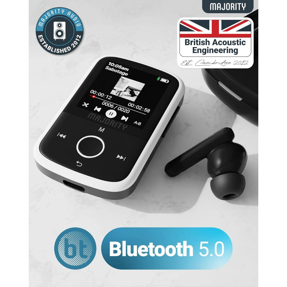 Majority MP3 Player 16GB - Black / White | 1000002974