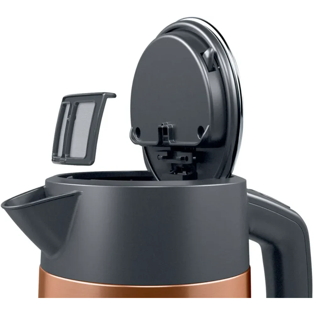 BOSCH DesignLine Plus Cordless Jug Kettle - Copper | TWK4P439GB