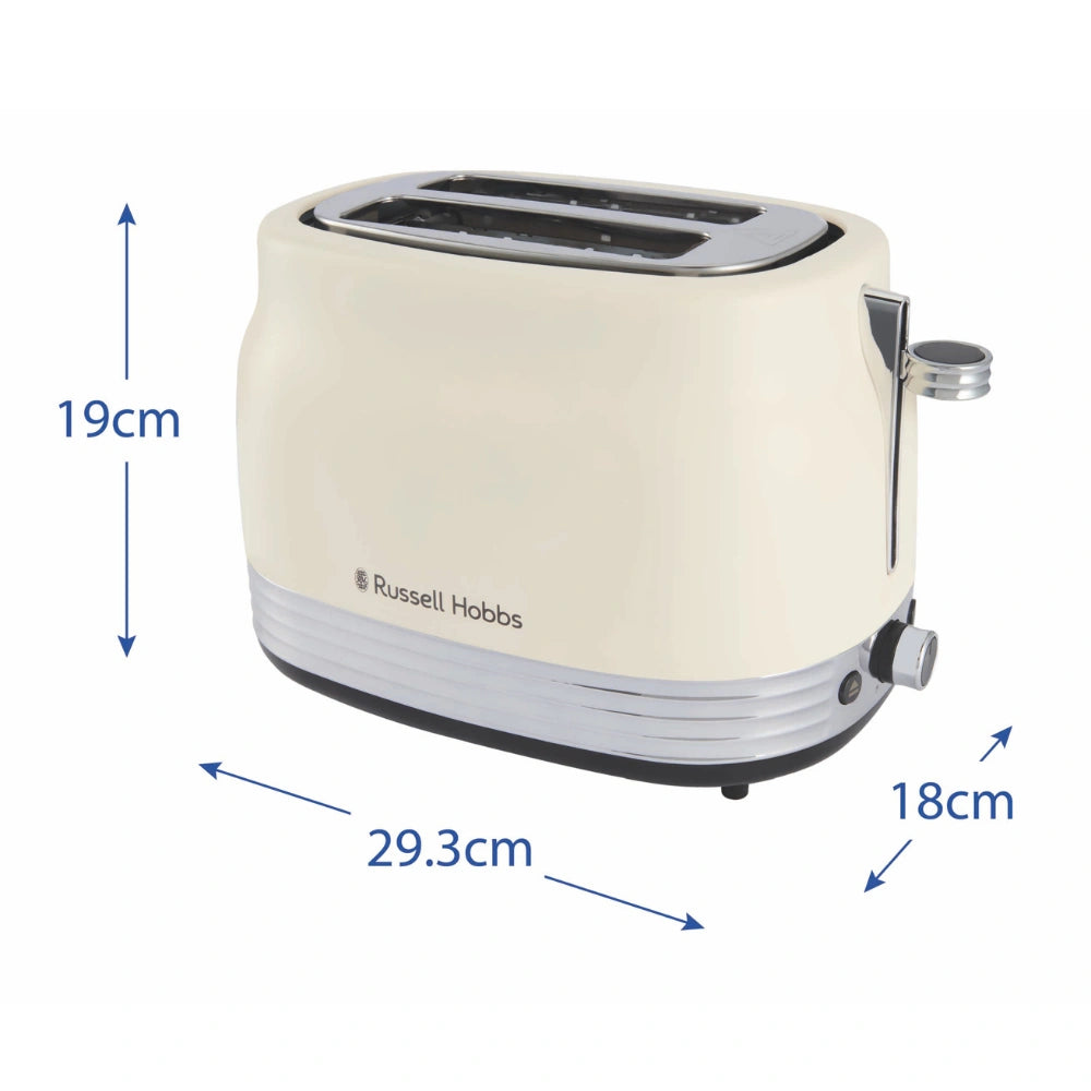 Russell Hobbs Hanley 2 Slice Toaster - Jasmine | 28650