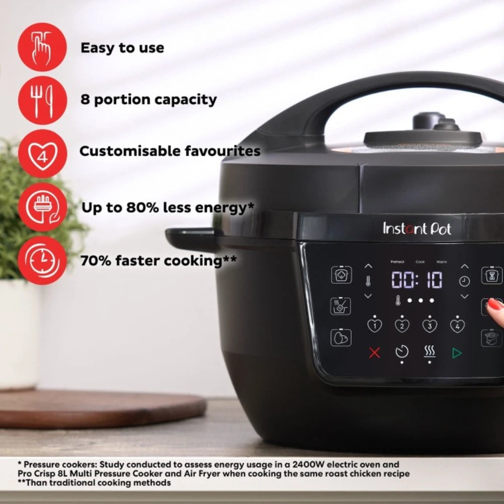 Instant Pot Classic XL Multi Cooker 7.1 Litre - Black | 140-0019-01-UK