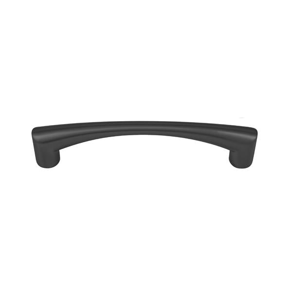Matt Black Chunky D Cabinet Handle 128mm | Kitchen Pull