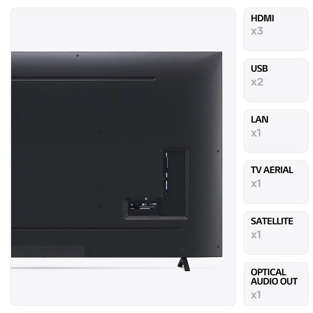 LG 86 Inch UR78 Smart 4K Ultra HD HDR LED TV | 86UR78006LB.AEK